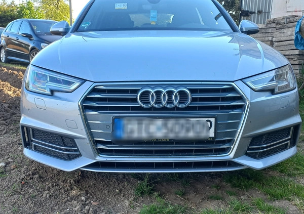 Audi A4 cena 85000 przebieg: 116300, rok produkcji 2017 z Tczew małe 742